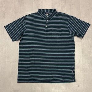 Patagonia Striped Organic Cotton Polo